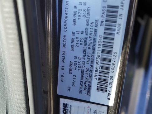 Used 2014 MAZDA MAZDA3 i Grand Touring FWD image 9