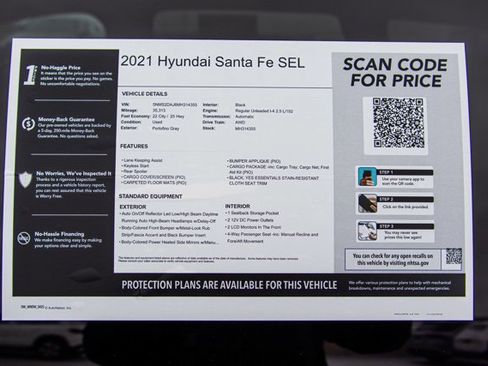 Used 2021 Hyundai Santa Fe SEL w/ Cargo Package image 27