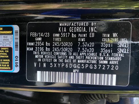 Used 2023 Kia Telluride S AWD/4WD image 38
