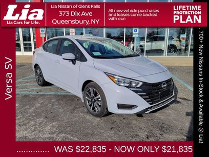 New 2025 Nissan Versa SV w/ Trunk Package