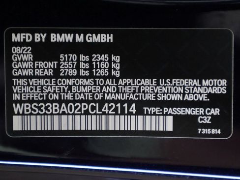 Used 2023 BMW M4 xDrive Competition AWD/4WD image 61