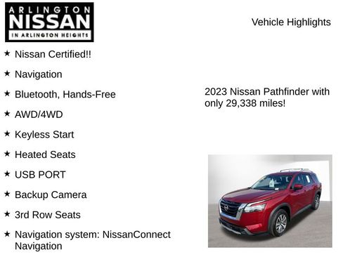 Certified 2023 Nissan Pathfinder SL image 8