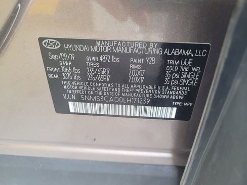 Used 2020 Hyundai Santa Fe SEL AWD/4WD image 33