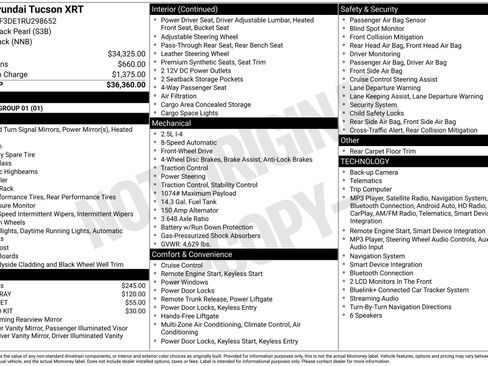 Used 2024 Hyundai Tucson XRT FWD image 45