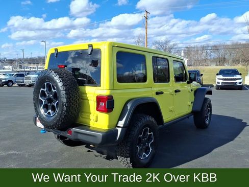 Used 2023 Jeep Wrangler Unlimited Rubicon 4xe w/ Steel Bumper Group image 6