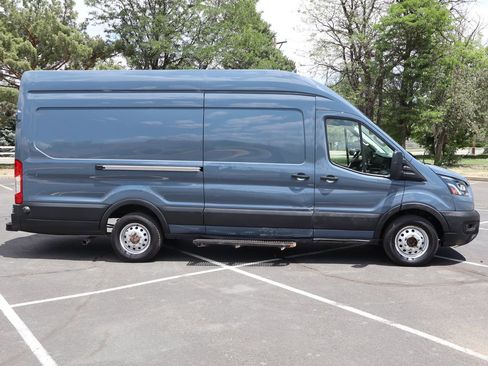 Used 2022 Ford Transit 250 148 High Roof Extended AWD w/ Parcel Delivery Package image 3