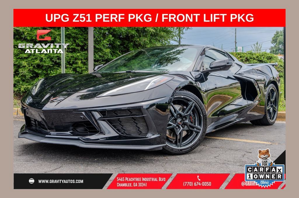 Used 2025 Chevrolet Corvette Stingray Premium Conv w/ Z51 Performance Package RWD image 1