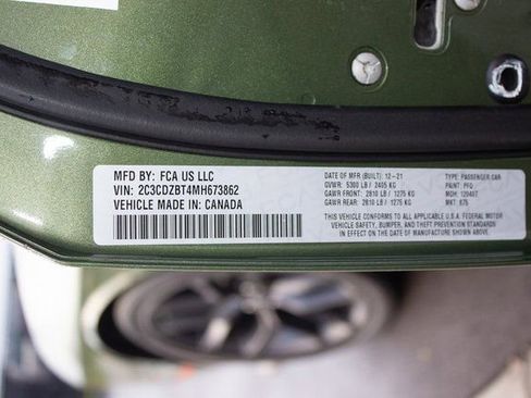 Used 2021 Dodge Challenger R/T w/ Blacktop Package image 26