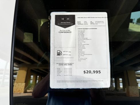 Used 2018 GMC Sierra 1500 4x4 Double Cab w/ Sierra Convenience Package image 32