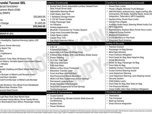 Used 2025 Hyundai Tucson SEL image 2