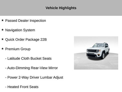 Used 2023 Jeep Renegade Latitude w/ Premium Group AWD/4WD image 18