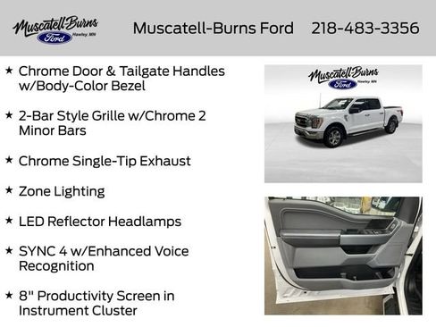 Used 2023 Ford F150 XLT w/ Equipment Group 302A High AWD/4WD image 18