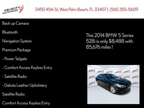 Used 2014 BMW 528i Sedan RWD image 27