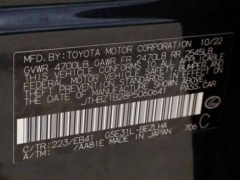 Used 2023 Lexus IS 350 F Sport image 22