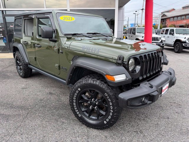 Used 2021 Jeep Wrangler Unlimited Sport AWD/4WD image 2