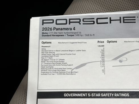 New 2026 Porsche Panamera image 56