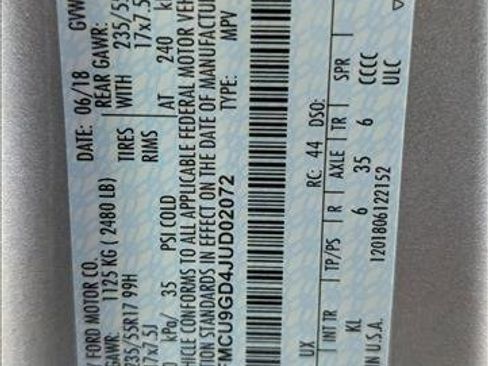 Used 2018 Ford Escape SE w/ SE Sync 3 Package image 24