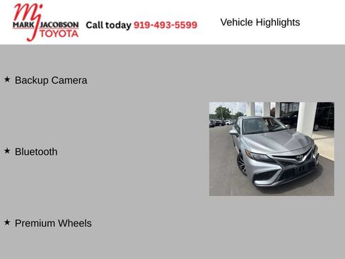 Used 2021 Toyota Camry SE FWD image 6
