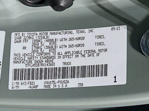 Used 2024 Toyota Tundra SR5 AWD/4WD image 28