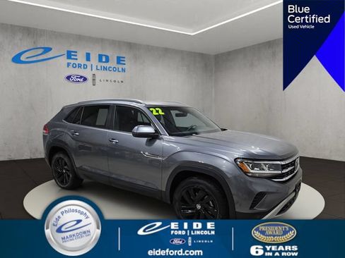 Used 2022 Volkswagen Atlas Cross Sport SE AWD/4WD image 1