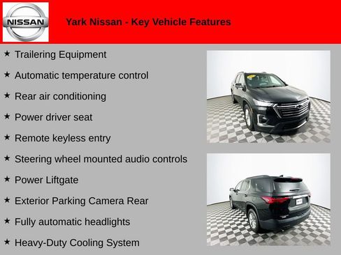 Used 2023 Chevrolet Traverse LT w/ LPO, Cargo Package image 2