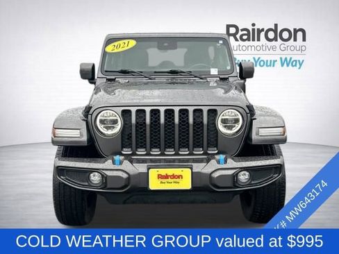 Used 2021 Jeep Wrangler Unlimited Sahara AWD/4WD image 4