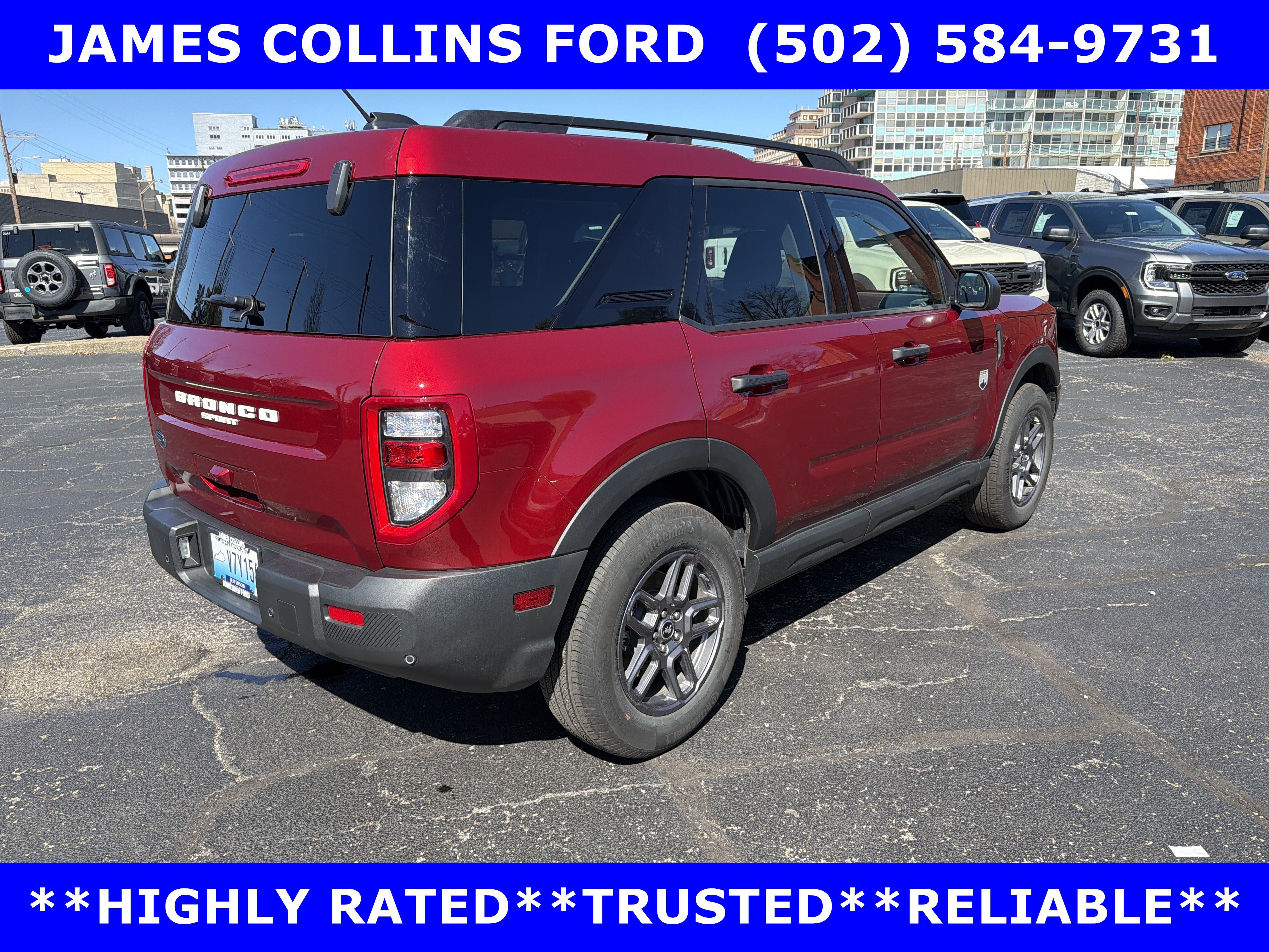 Used 2025 Ford Bronco Sport Big Bend w/ Convenience Package AWD/4WD image 3