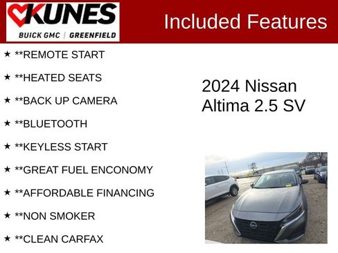 Used 2024 Nissan Altima 2.5 SV image 2