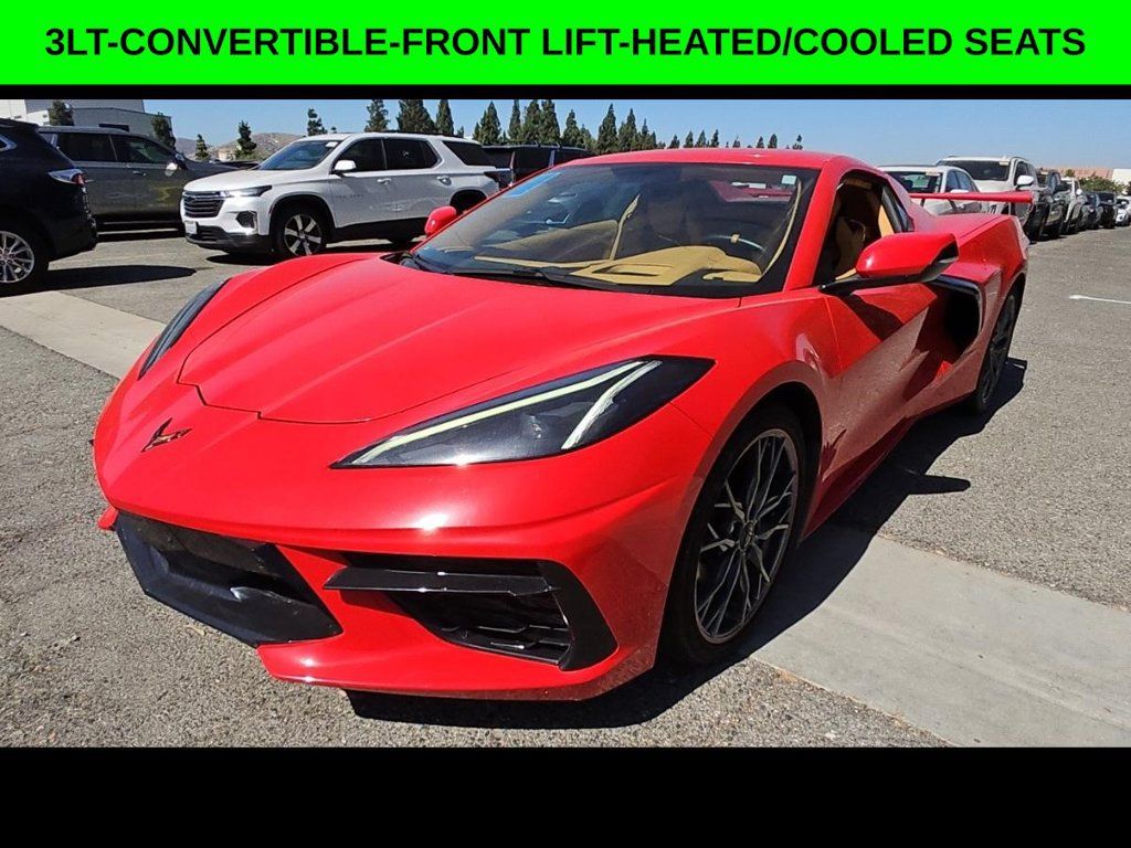 Used 2023 Chevrolet Corvette Stingray Premium Conv w/ 3LT RWD image 1