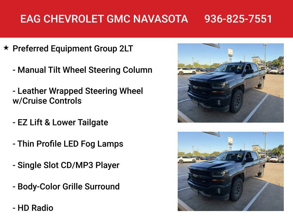 Used 2018 Chevrolet Silverado 1500 LT w/ Texas Edition AWD/4WD image 6