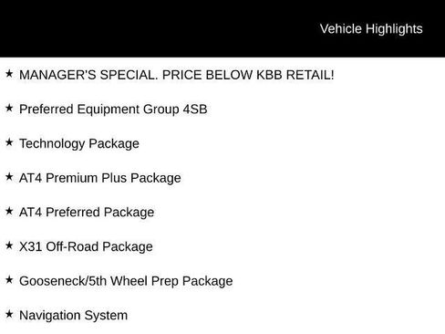 Used 2024 GMC Sierra 3500 AT4 w/ AT4 Premium Plus Package AWD/4WD image 5