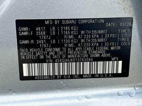 New 2026 Subaru Crosstrek 2.5i Wilderness AWD/4WD image 41