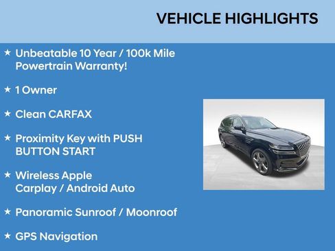 Used 2024 Genesis GV80 3.5T w/ Prestige Package AWD/4WD image 2