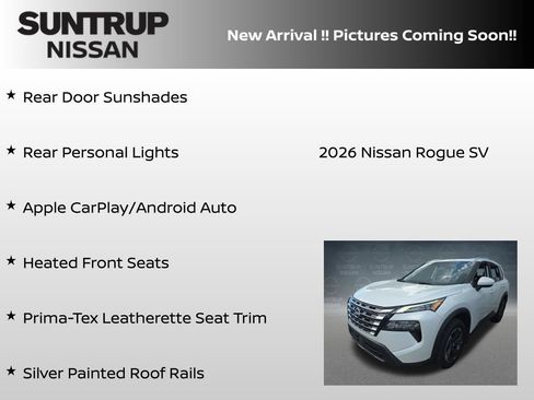 Certified 2026 Nissan Rogue SV w/ SV Premium Package FWD image 11