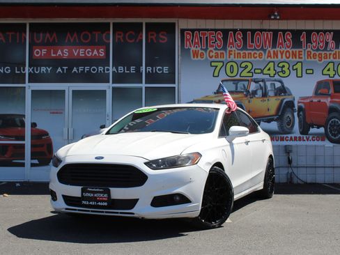 Used 2015 Ford Fusion Energi Titanium w/ Driver Assist Package FWD image 1