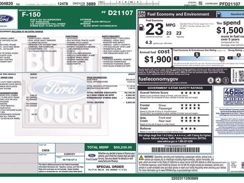 Certified 2023 Ford F150 XLT w/ Equipment Group 302A High image 5