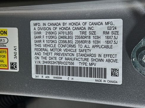 Used 2024 Honda CR-V EX-L image 12