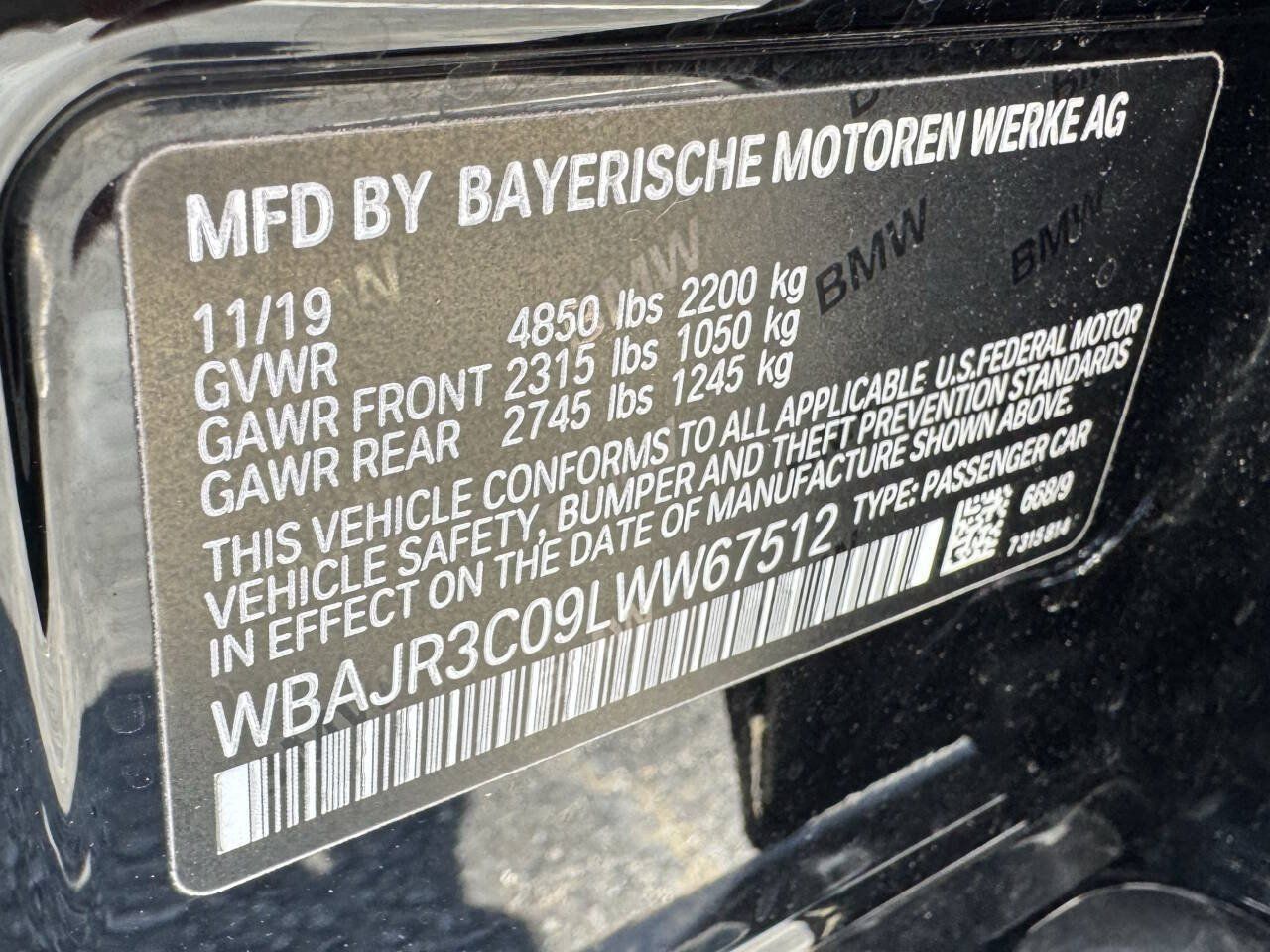Used 2020 BMW 530i RWD image 22