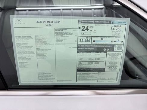 New 2027 INFINITI QX60 Luxe w/ Cargo Package FWD image 49