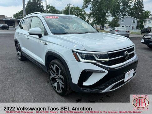 Used 2022 Volkswagen Taos SEL AWD/4WD image 1