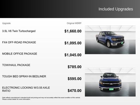 New 2024 Ford F150 XLT w/ FX4 Off-Road Package image 3