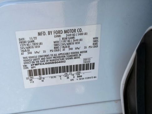 Used 2022 Ford Edge SEL AWD/4WD image 33