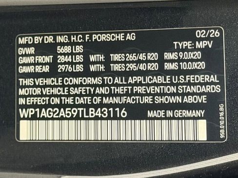 New 2026 Porsche Macan S AWD/4WD image 26