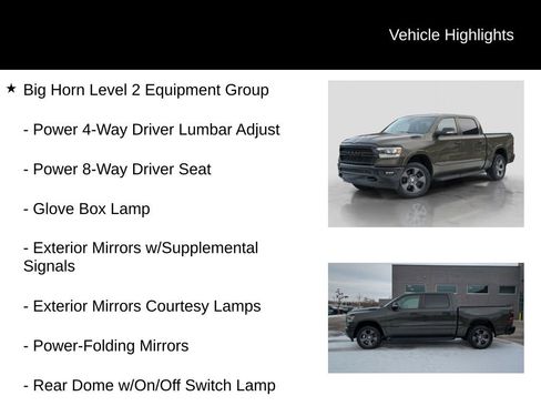 Used 2021 RAM 1500 Big Horn w/ Built-to-serve Edition image 16