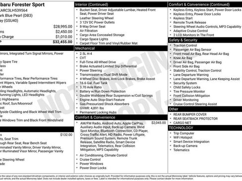 Used 2020 Subaru Forester Sport image 43