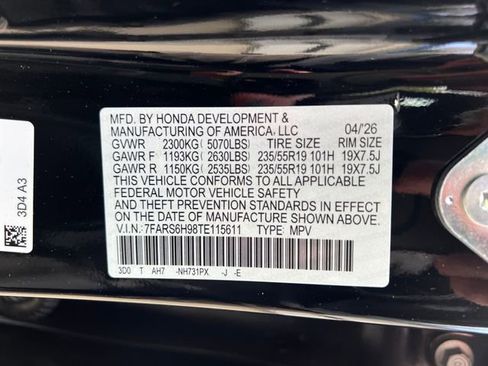 New 2026 Honda CR-V Sport Touring image 18