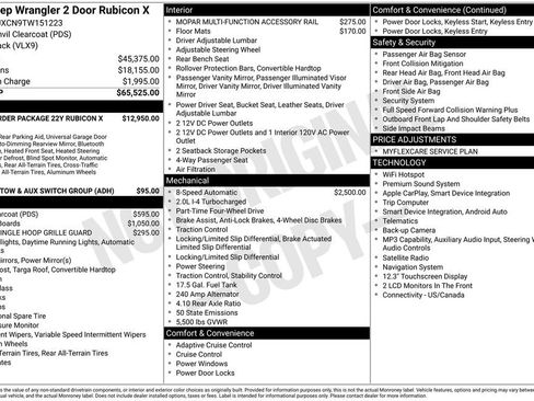 New 2026 Jeep Wrangler Rubicon AWD/4WD image 31