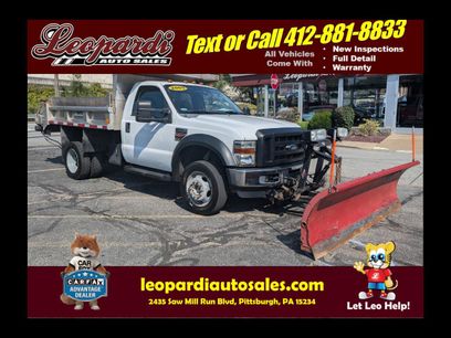 Used 2009 Ford F550 4x4 Regular Cab Super Duty