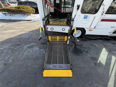 Used 2017 Ford Transit 350 T-350 DRW 138 WB 10360 GVWR w/ Shuttle Bus Prep Package image 22