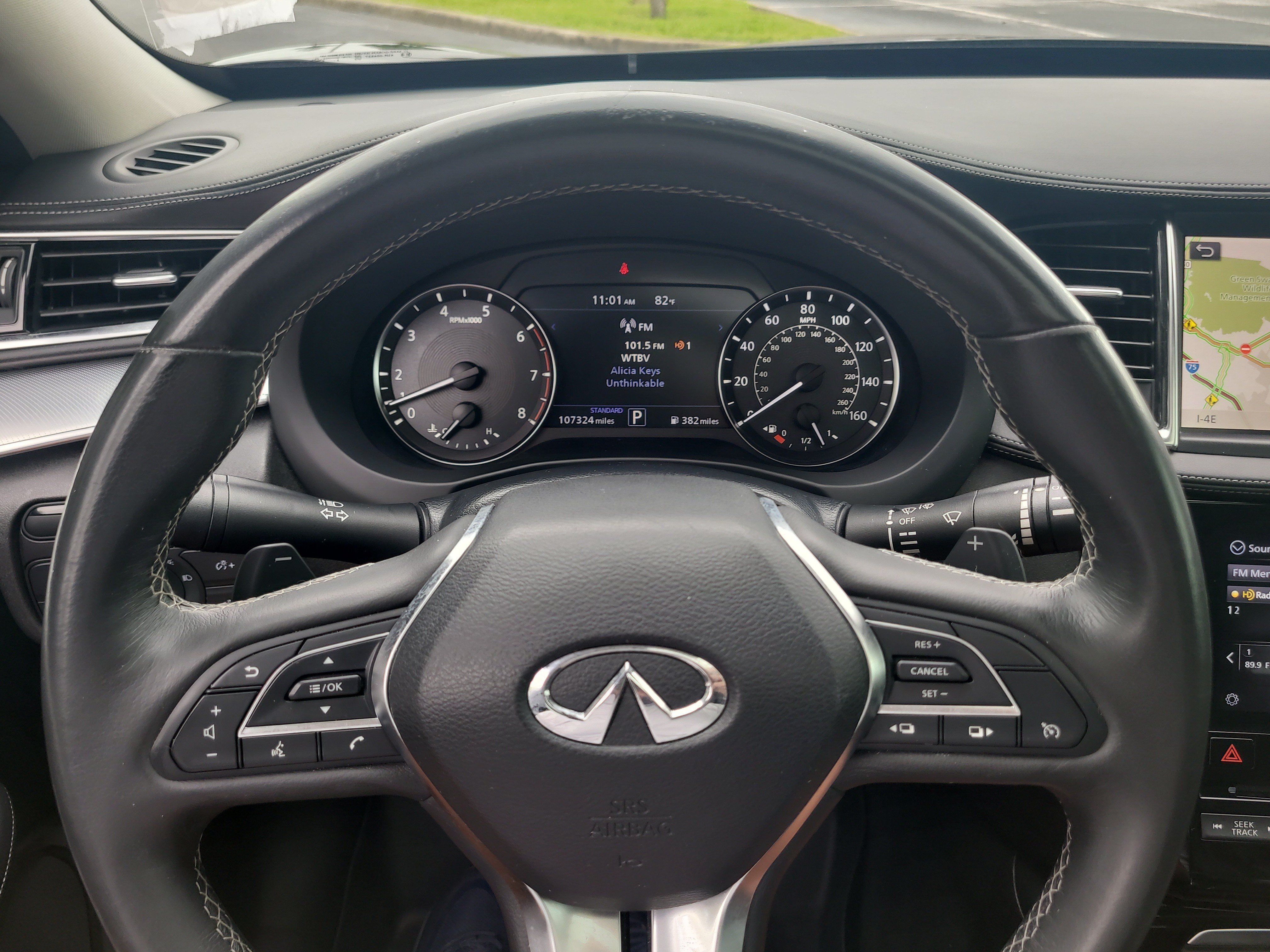 Used 2020 INFINITI QX50 Luxe w/ Navigation Package FWD image 31